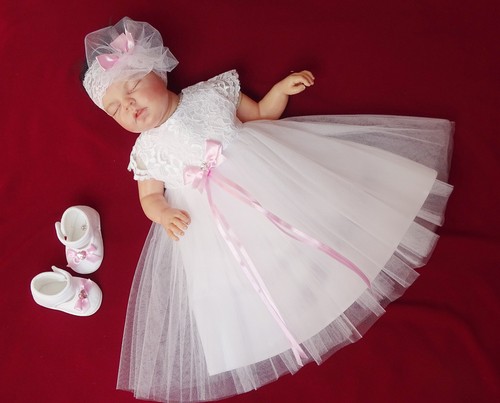 Taufkleid festkleid mit - taufkleid,