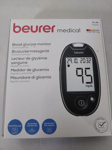 Beurer gl44 schwarz - gl44, mg/dl