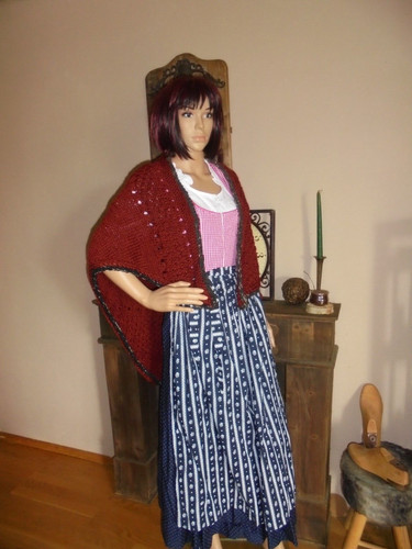 Stola statt trachtenjacke - stola,