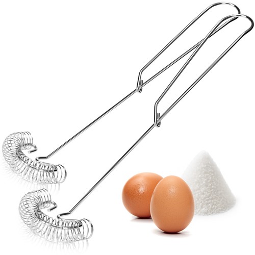 Spiralschneebesen edelstahl - 2x,
