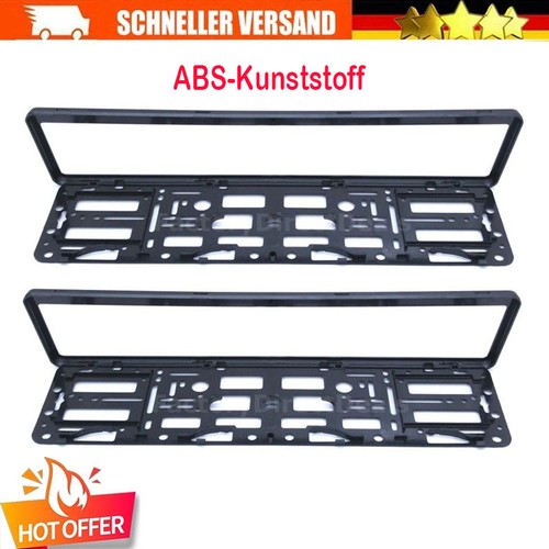 Kennzeichenhalter dark - 2, |dark