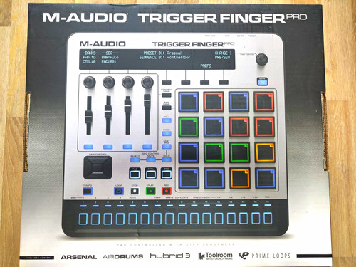 Audio trigger finger pro - m-audio,