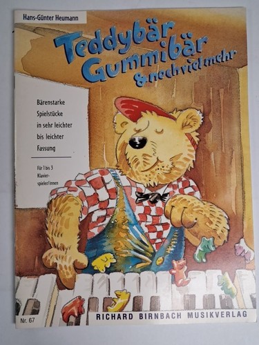 Noten teddybär gummibär - gummibär, &