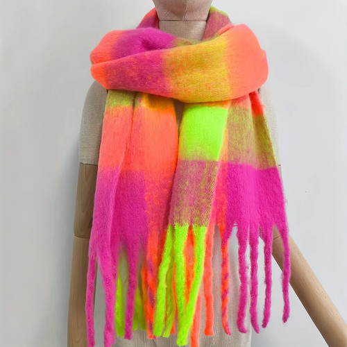 Neon xxl schal für - xxl, damen