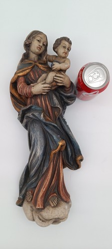 Vintage madonna mit jesus holz - mit,