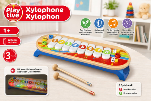 Playtive xylophon echtholz - playtive,
