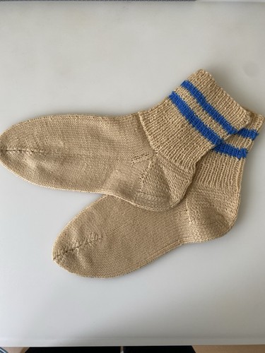 Stricksocken selbstgestrickt