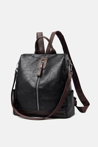 Damen kunstleder rucksack - kunstleder,