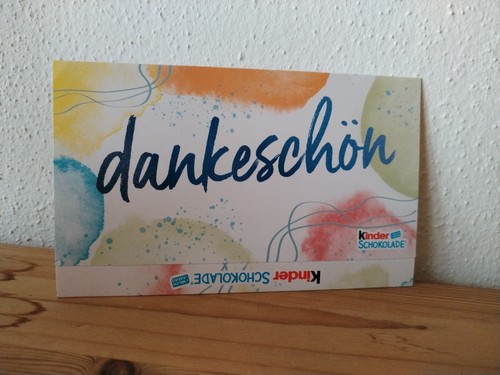 Kinder schokolade hülle - kinder,