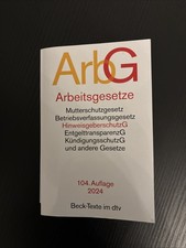Arbeitsgesetze beck texte - arbeitsgesetze,, beck-texte