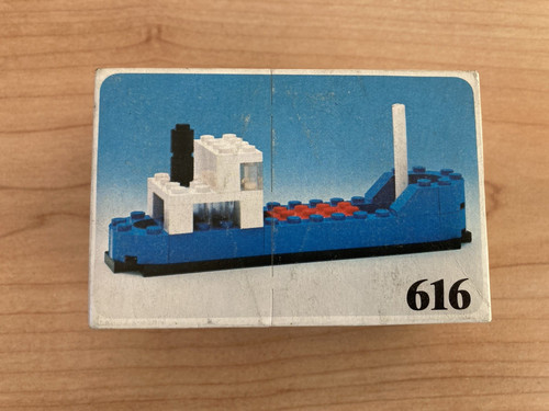 Lego vintage 616 cargo ship - vintage,