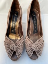 Elegante damen peeptoe pumps - peeptoe,