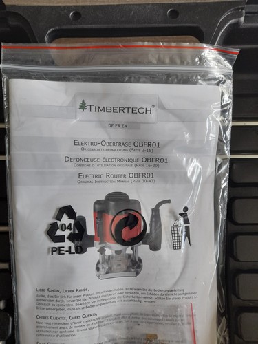 Timbertech oberfräse fr01 - oberfräse, ob