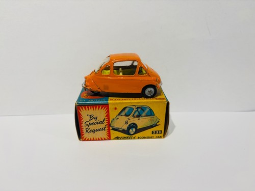 Corgi toys 233 heinkel orange - corgi,
