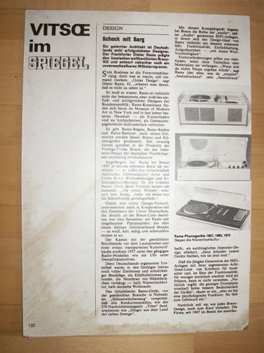 Vitsoe spiegel dieter - vitsoe, :