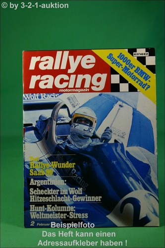 Rallye racing saab 99 bmw - 2/77,