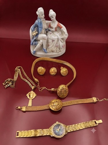 Schmuckset uhr gold komplett - schmuckset, &