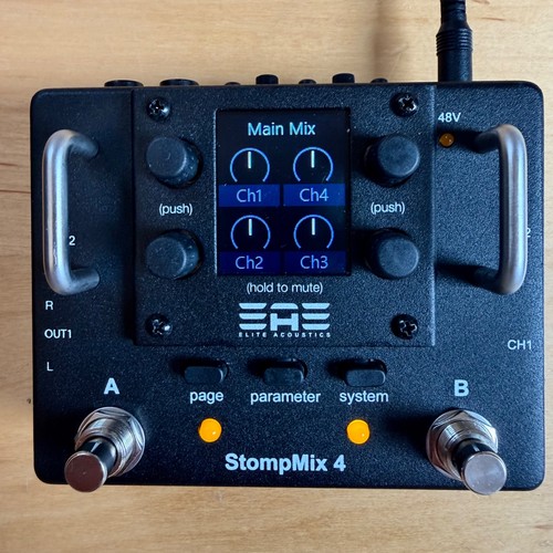 Elite acoustics stompmix x4 - elite,