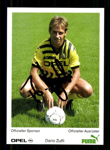 Dario zuffi autogrammkarte - zuffi,