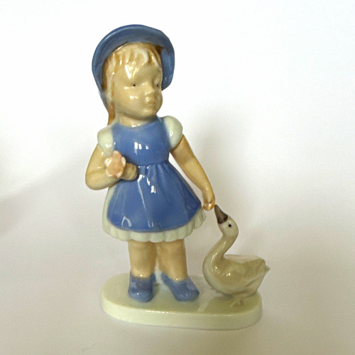 Porzellan figur mädchen mit - figur,