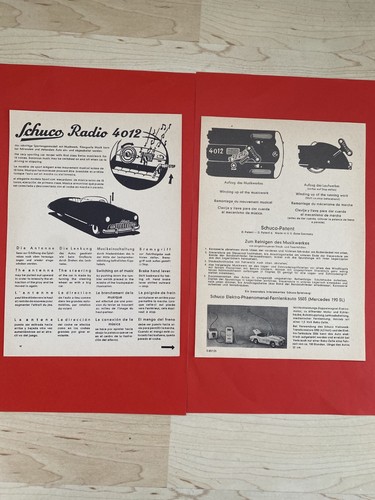 Schuco radio auto - schuco, 4012