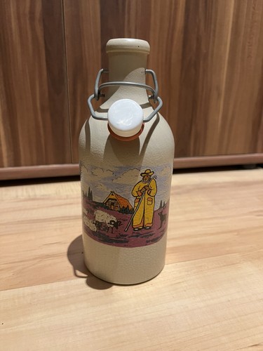 Tonflasche bügelverschluss - tonflasche,