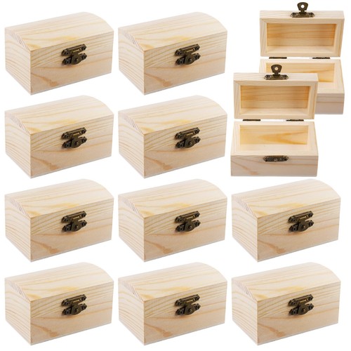 Mini schatztruhe holz - schatztruhe, holz,12