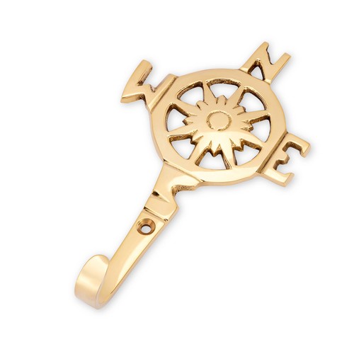 7x12 5cm haken - 7x12,5cm, kompassrose