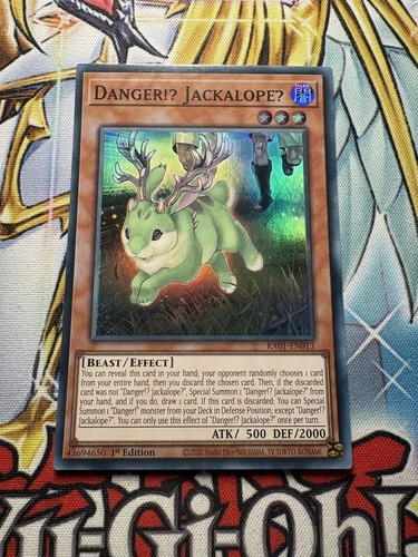 Yugioh danger jackalope - yugioh!, danger!?
