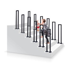 Treppenhandläufe für den Innen- und Außenbereich sowie U-förmige Treppengeländer