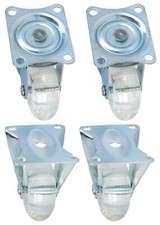 4x Lenkrollen für Möbel