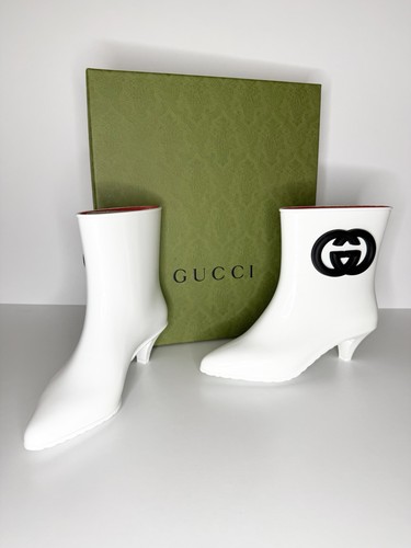 Gucci stiefeletten weiß - gucci,