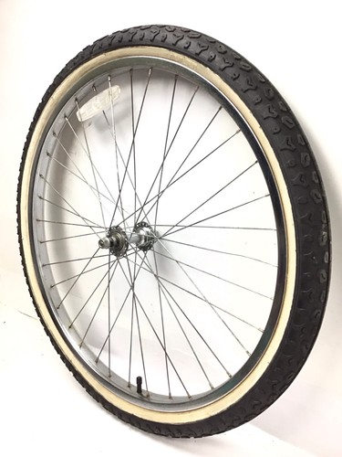Bicycle front chrome - front, wheel