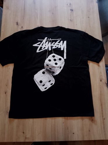 Stussy fuzzy dice tee - stussy,