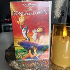 Walt Disney - König der Löwen Hologramm Meisterwerk Edition VHS !