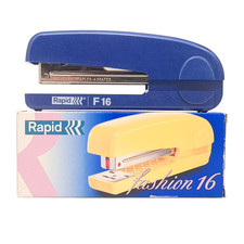 Rapid F16 Hefter blau Vintage