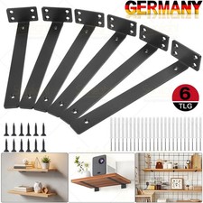 6Stk 15/20/25cm Regalwinkel