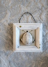 Weisser Bilderrahmen mit