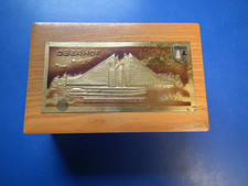 alte Holztruhe  Oberhof Panorama Hotel Thüringer Wald Interhotel DDR Andenken