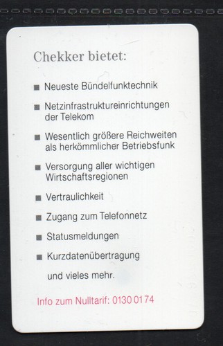 Tk296 telefonkarte a 50 - -,