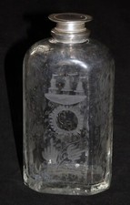 Barock böhmen glas karaffe - barock,