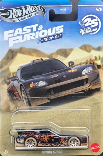 Hot wheels silver series honda - wheels,
