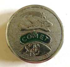 Klingeldeckel COMET Fahrradklingel Deckel alt Oberteil Oldtimer Marke Sammler