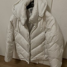 Daunenjacke Weiß Gr M