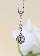 Art deco collier - collier, diamanten