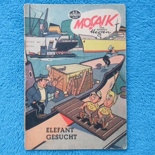 Mosaik digedags elefant - 43, "elefant