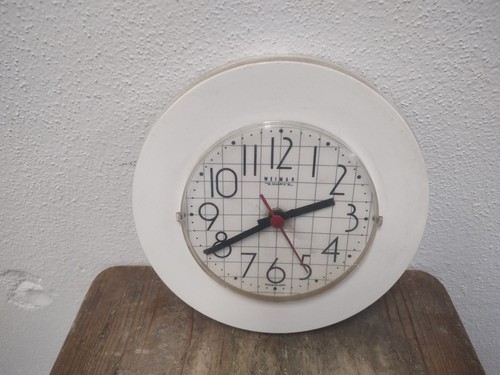 Vintage wall clock weimar - vintage,