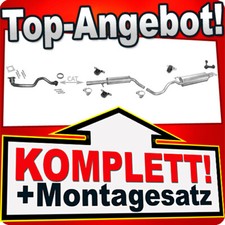 Auspuff für VW BORA / GOLF IV