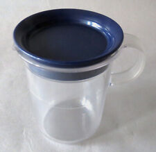 Tupperware Sahnekännchen Klar Deckel Blau Milchkännchen Kaffeefreund Tafelperle