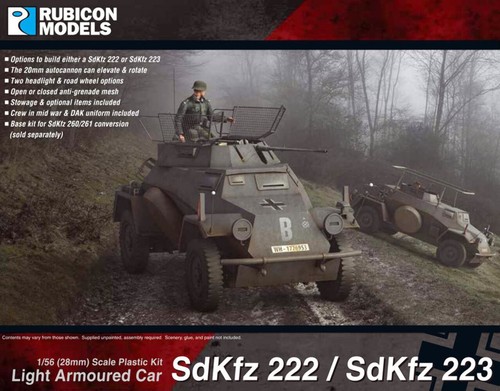 Sdkfz 222 223 - 222/223, spähwagen